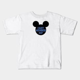 cast member DCP ears Kids T-Shirt